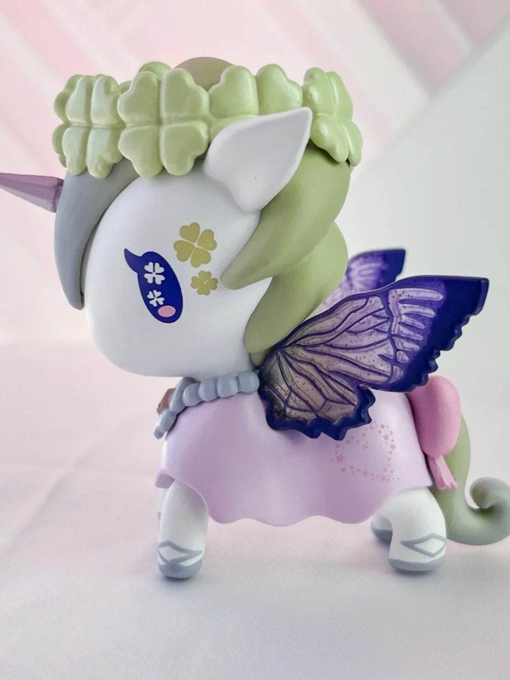 Tokidoki Lucky Fairy Pixie Dust Fairy Unicorno Butterfly Clover Pearlescent